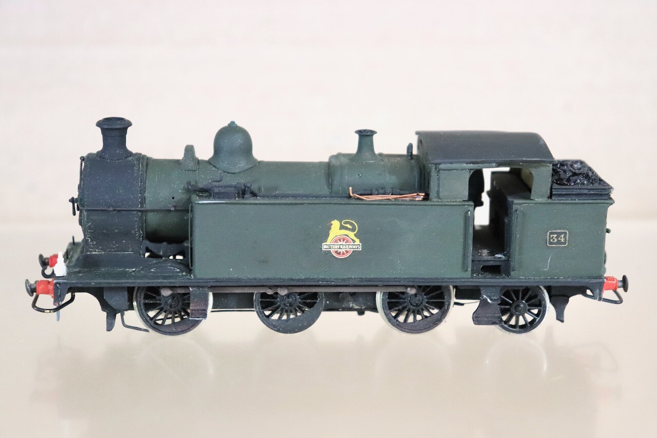 KIT SCRATCH BUILT BR GREEN WELSH RICHES 0-6-2 CLASS R RRR TANK LOCOMOTIVE 34 nx