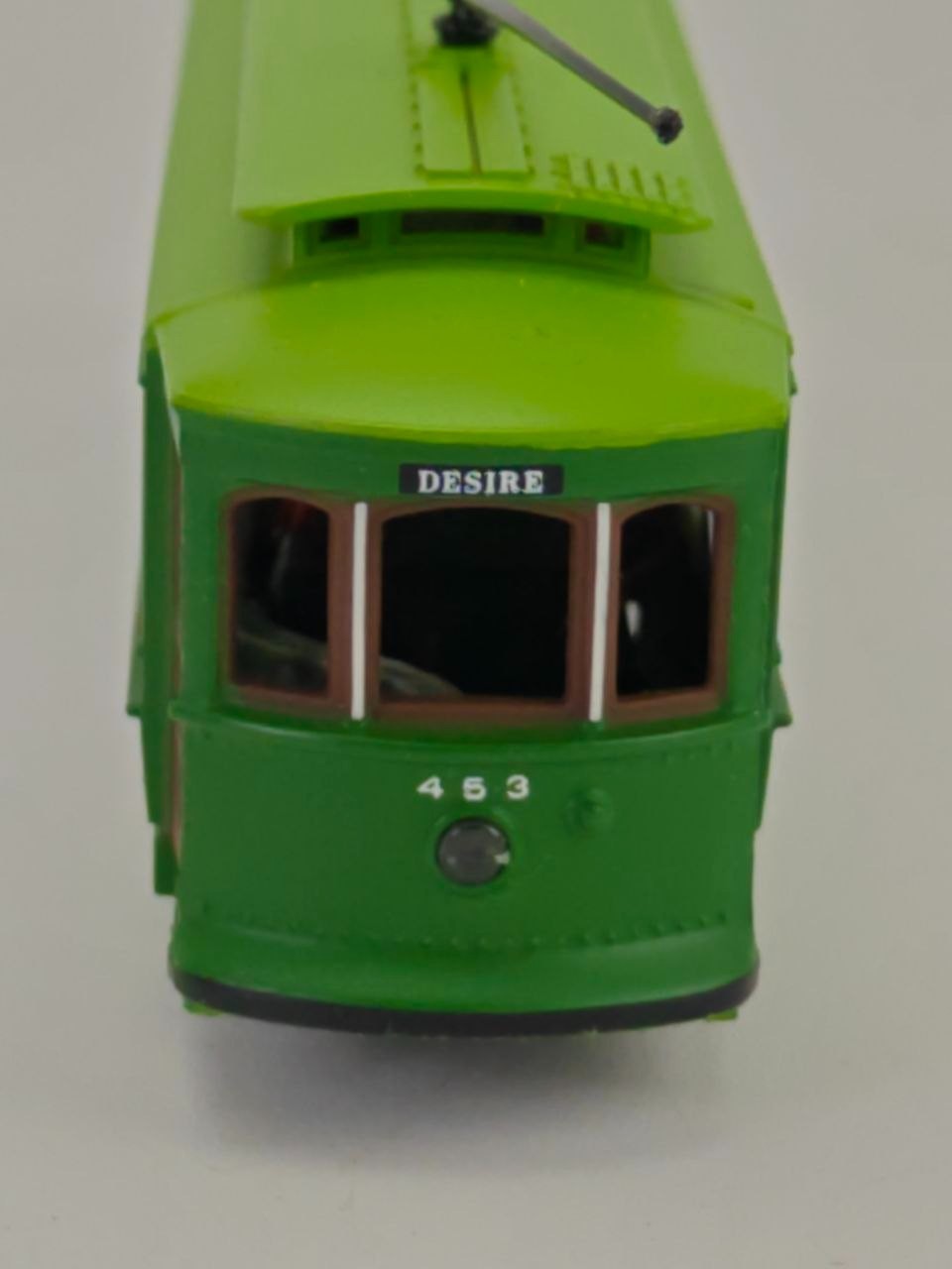 Bachmann Brill Trolley 453 Desire St HO Scale No Box Tested Light Works