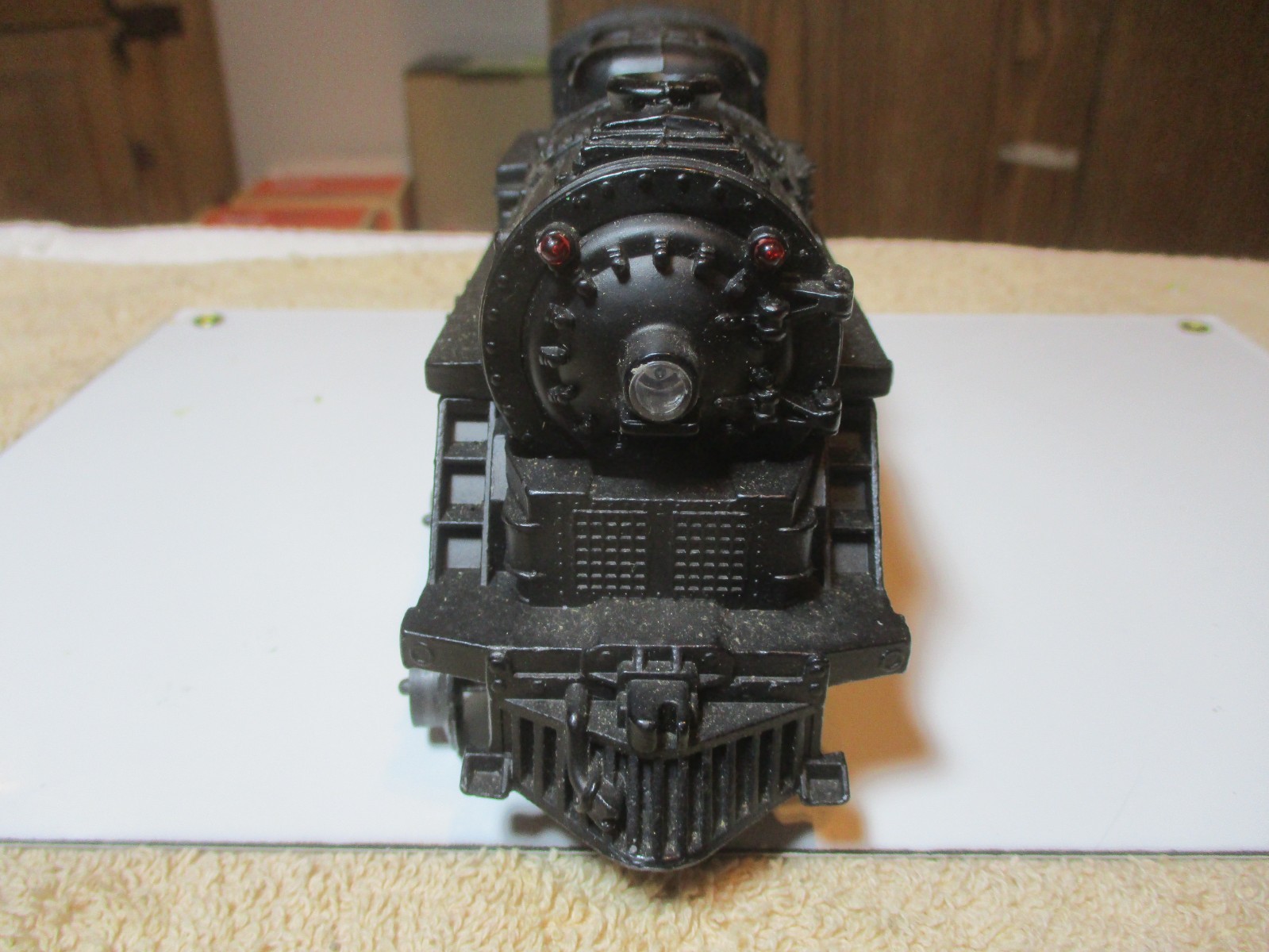 VINTAGE 1970 LIONEL O-GAUGE 8304 STEAM LOCOMOTIVE 4-4-2 TESTED RUNS LIGHTS GREAT