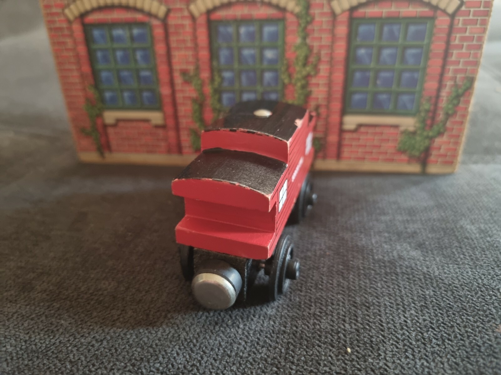 Sodor Line Caboose (1994). Thomas & Friends Wooden Railway. Flat Magnets & Rare