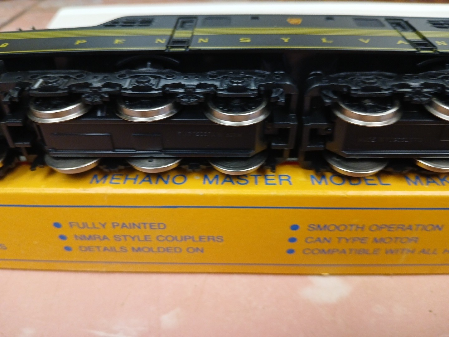 Mehano HO PRR GG1 Electric Locomotive #4828 PRR w/Box UNTested MAKE OFFER NEW OS