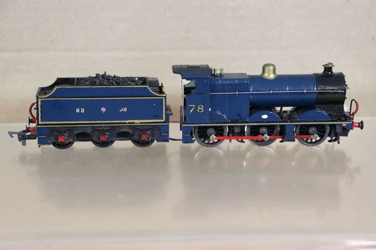 AIRFIX 54122 KIT BUILT S&DJR 0-6-0 FOWLER CLASS 4F LOCOMOTIVE 78 BOXED ob