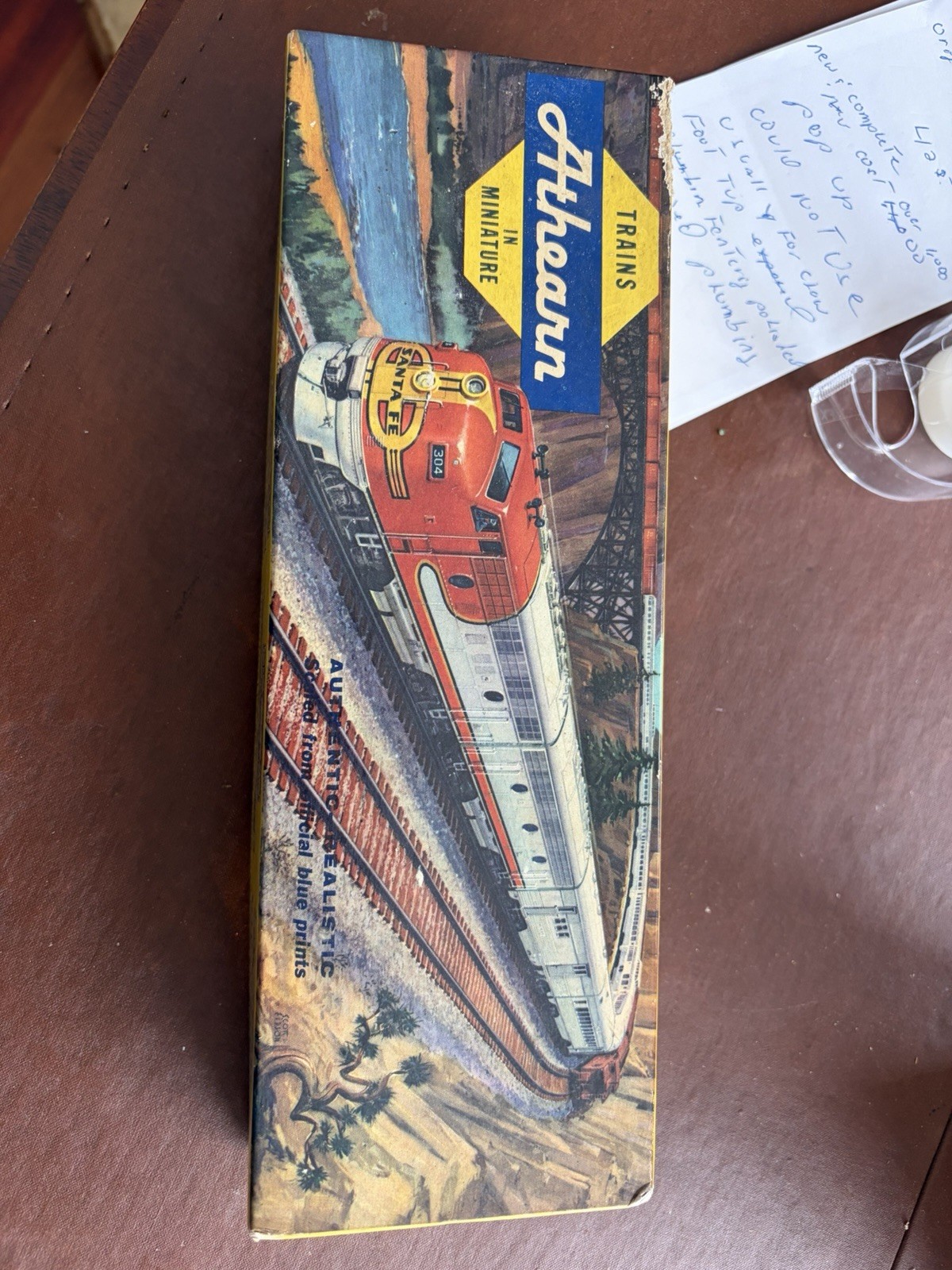 Anthearn Miniture Trains Passenger Series F7 Diesel HI-f Drive Ready -to-run