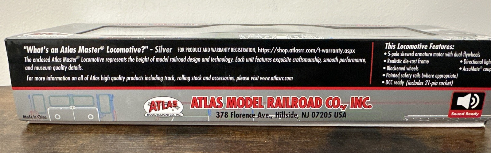 Atlas Silver Series HO 10004229 GP40-2 PH 1 D&RGW patched UP #1361 DCC Ready NOS