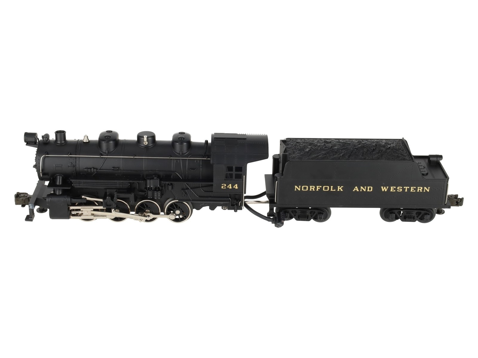 MTH 30-1111L O Scale Norfolk and Western Switch Engine #244 w/PS1 EX/Box