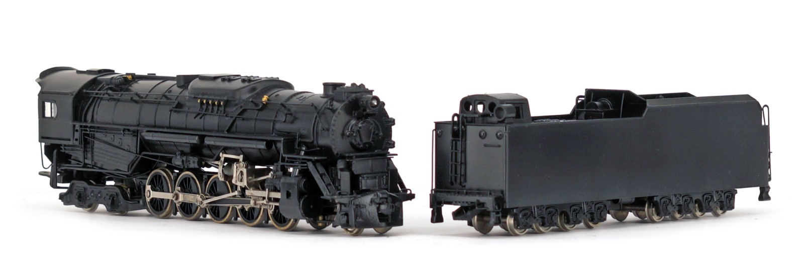 Unbranded HO H0 Vintage BRASS PRR 2-10-4 Class J-1A , C/P , MADE IN JAPAN