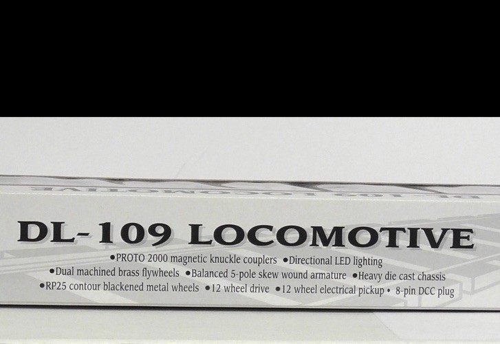 HO Scale GM&O Gulf Mobile & Ohio Passenger DL-109 Analog Proto 1000