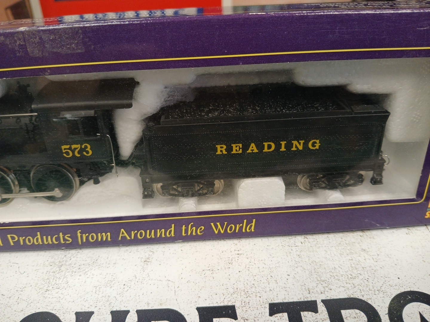 HO Scale IHC M9511 Reading 2-8-0 Consolidation Loco & Tender #573 New Old Stock