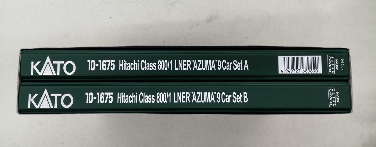 KATO British Rail CLASS800/1 LNER “AZUMA” 9-Car Set N Gauge