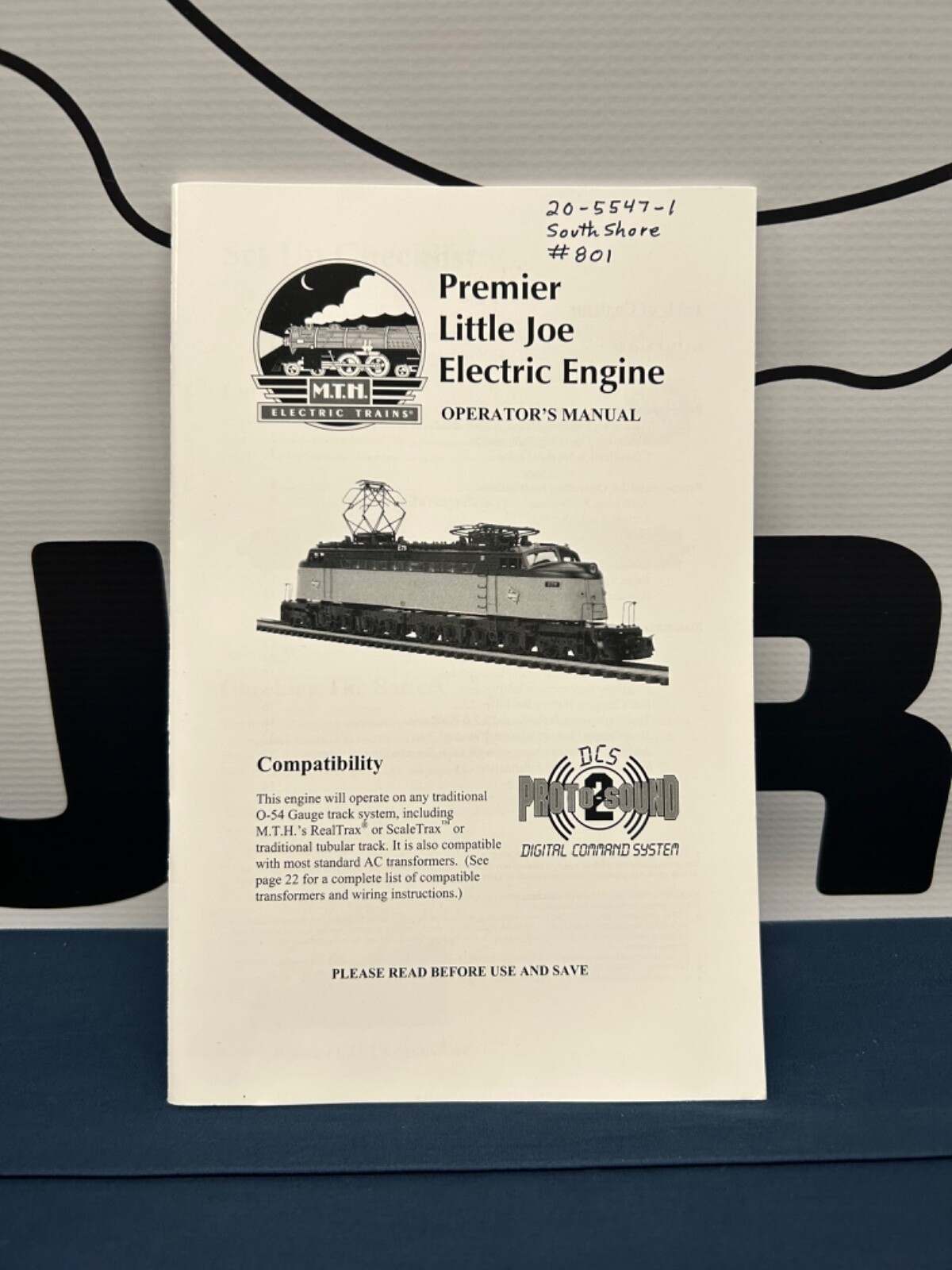 Mth Premier Little Joe Electric Engine w/ Protosound 2 Manual