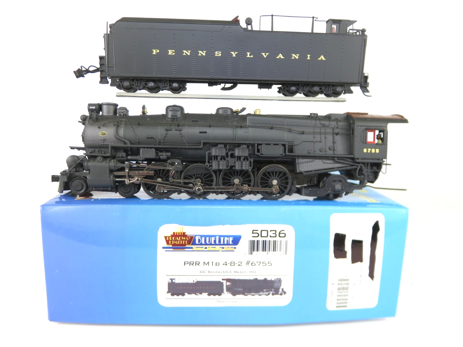 Broadway Limited 5036 HO Scale Pennsylvania M1b 4-8-2 Steam Locomotive DCC/Sound