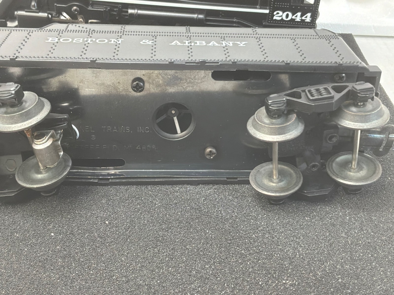VINTAGE LIONEL 6-18653 BOSTON ALBANY 4-6-2 STEAM LOCOMOTIVE TENDER 2044 TCA C10