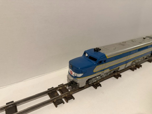 1959 American Flyer S Gauge 21922 Missouri Pacific PA-1 A-A Diesel Set