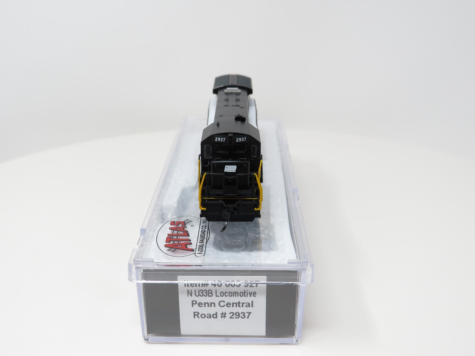 Atlas N 40005927 DCC Sound Penn Central GE U33B Diesel Locomotive ESU LokSound