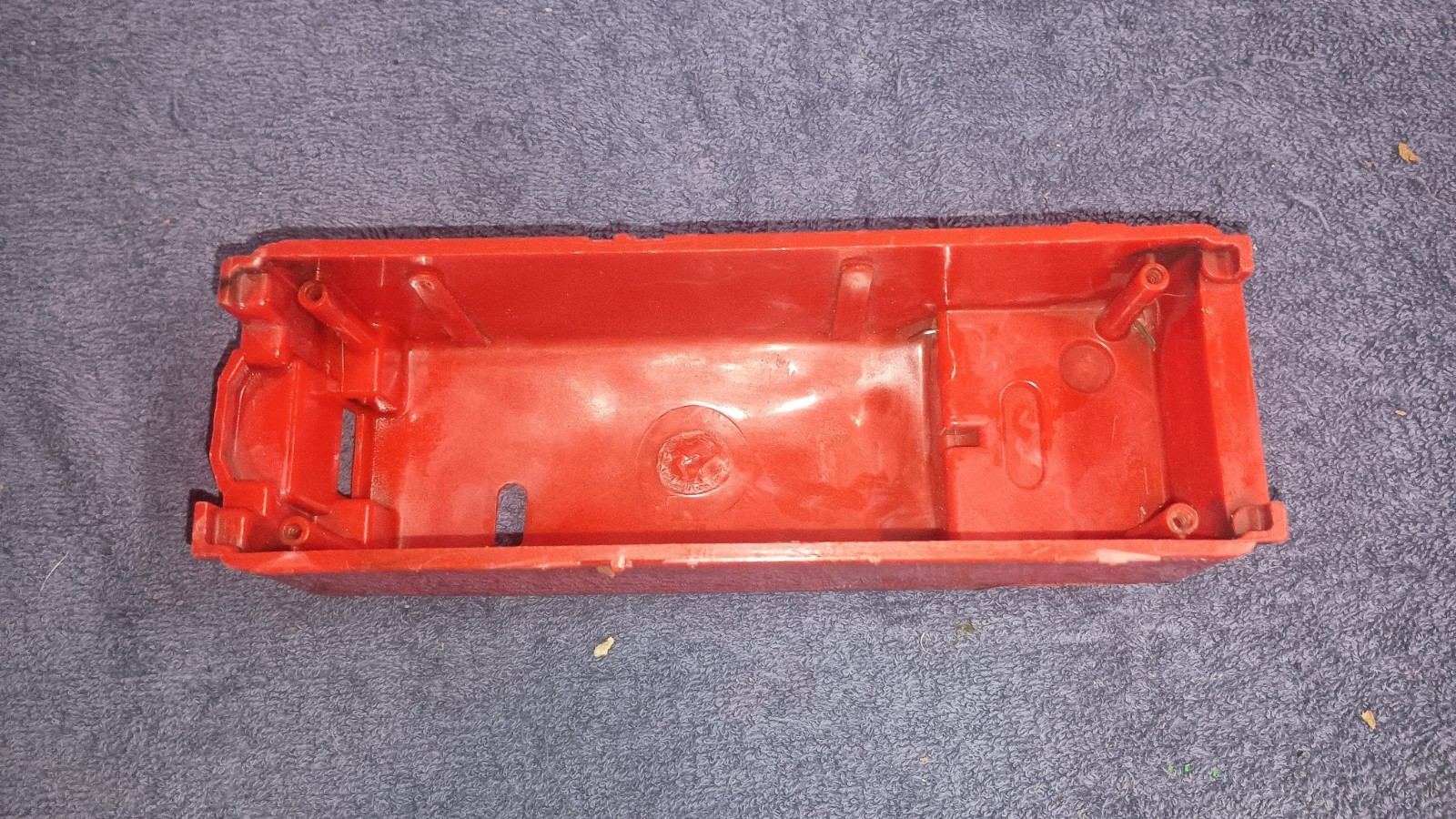 Lionel 2466W Tender Shell 90% Stripped Red & White Mottled Tenite 1948-50 Rare