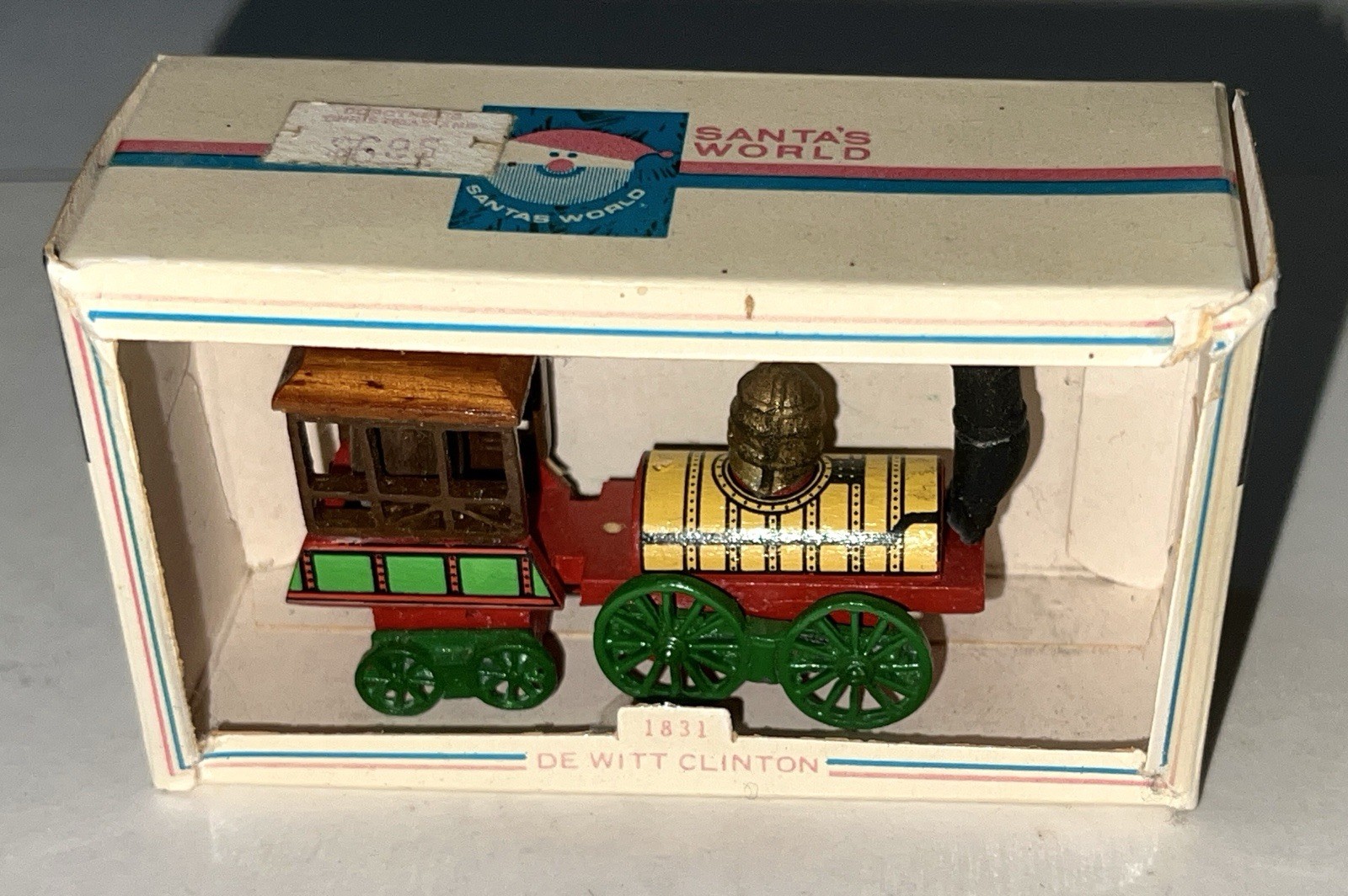 1831 De WITT CLINTON, Model train, toy, 3rd Steam Locomotive built in U.S.A. old