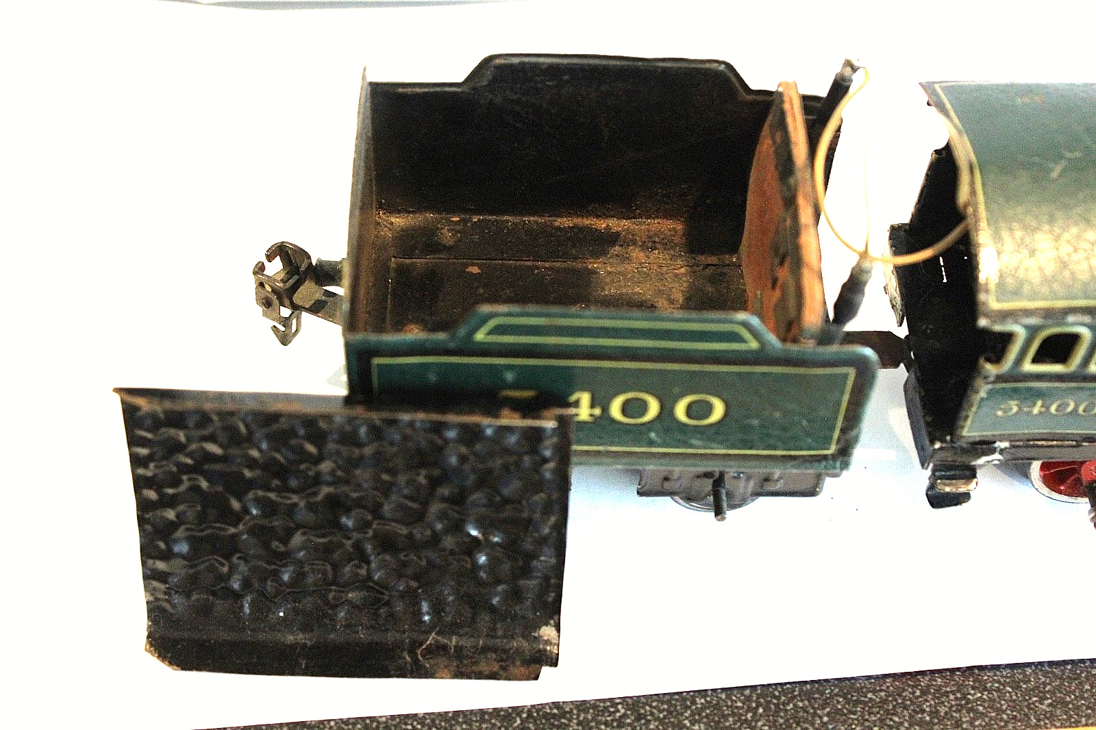 1928 Bing Battery Operated 0-4-0 Locomotive, British No.5400 & Tender Battery