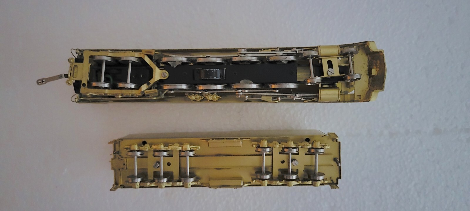 HO NICKEL PLATE BRASS (unpainted) SP GS-4 4-8-4 Steam Loco + Tender PRISTINE