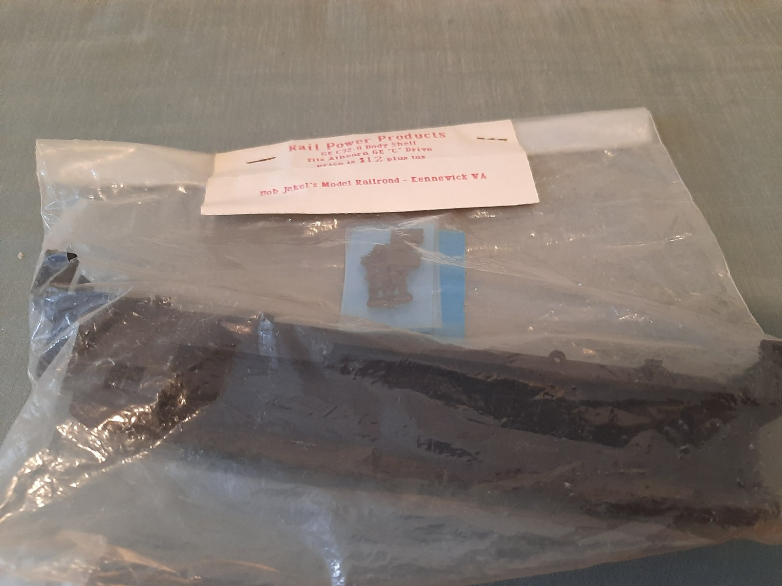 HO Rail Power Products GE C32-8 undecorated Body Shell