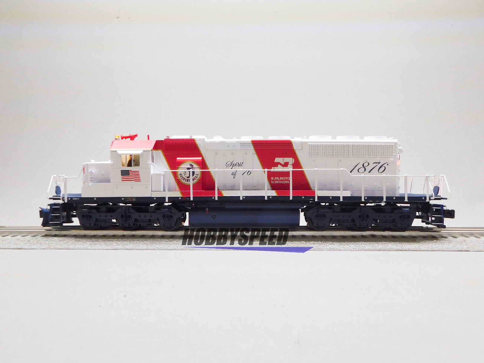 LIONEL BURLINGTON NORTHERN LEGACY SD40-2 DIESEL ENGINE #1876 O GAUGE 2233511 NEW