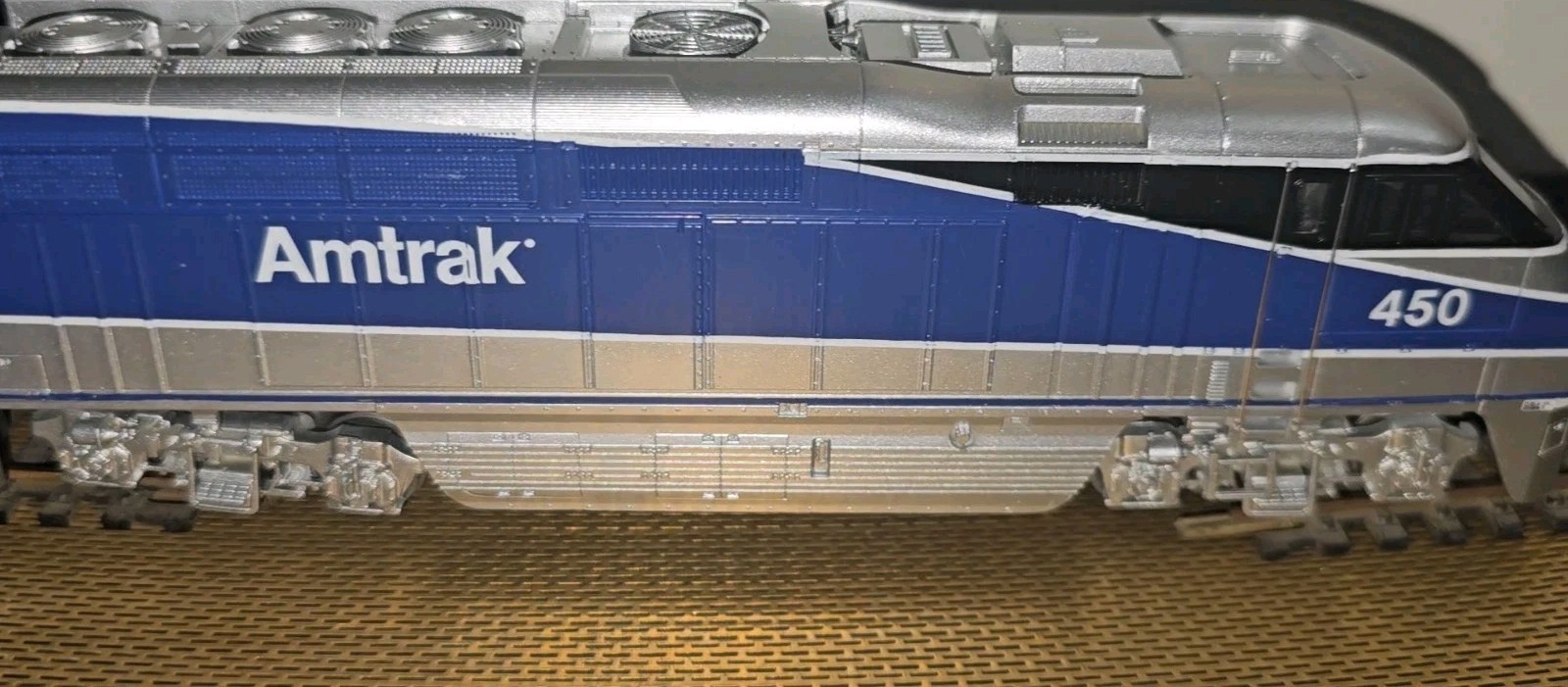 Athearn N Scale Amtrak F59PHI #450 Diesel Locomotive w/ Box & Instructions Untes