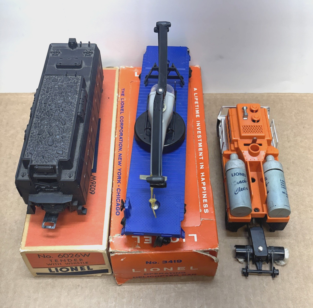 Vintage Lionel O Gauge Electric Trains Union Pacific Vintage Train Car Set