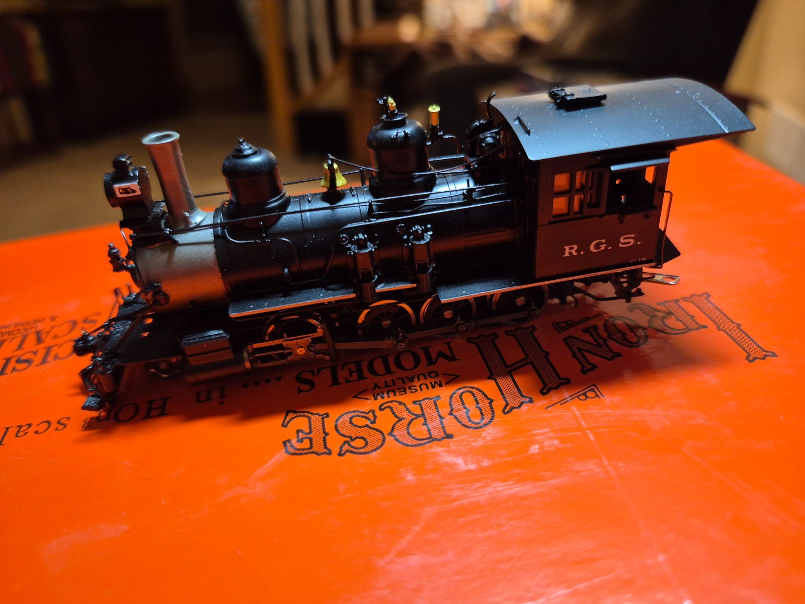 Precision Scale Co R.G.S. C-19 2-8-0 HOn3 Factory Painted #41