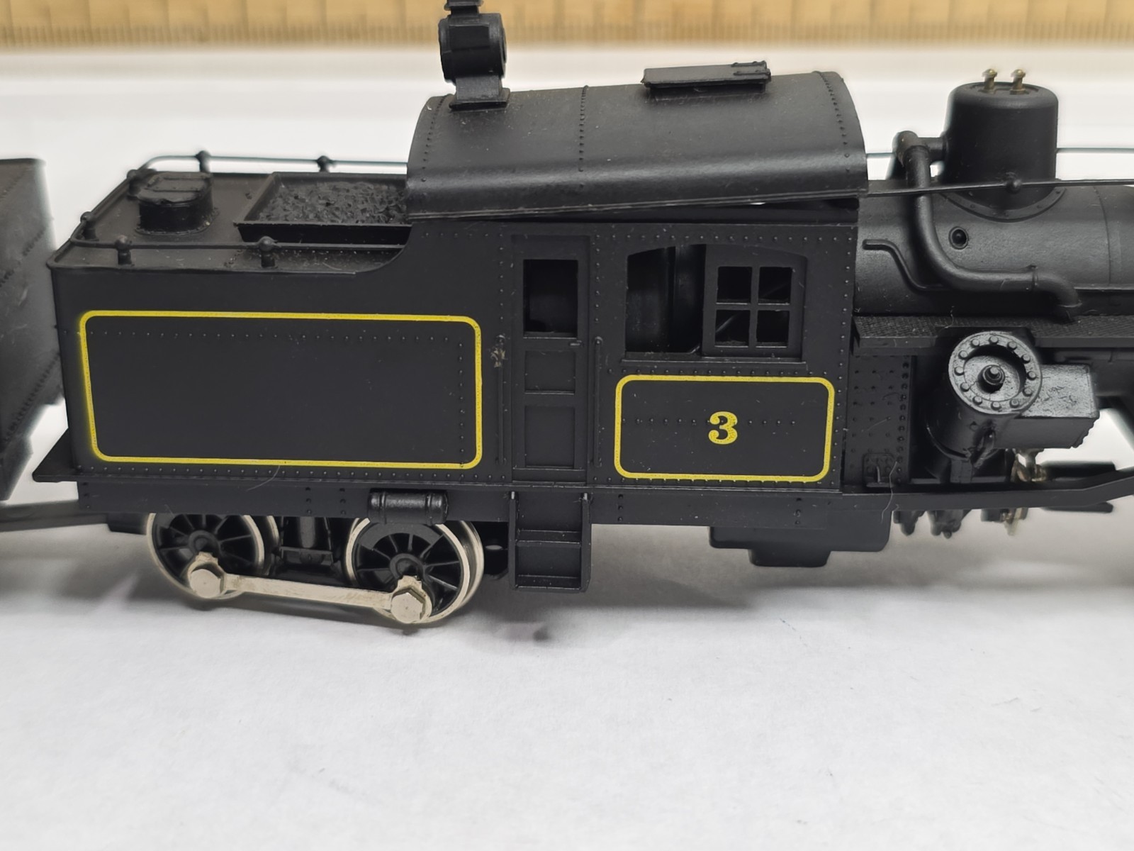 As Is Rivarossi HO 3 Truck Heisler Greenbrier & Elk River #3 Read Description