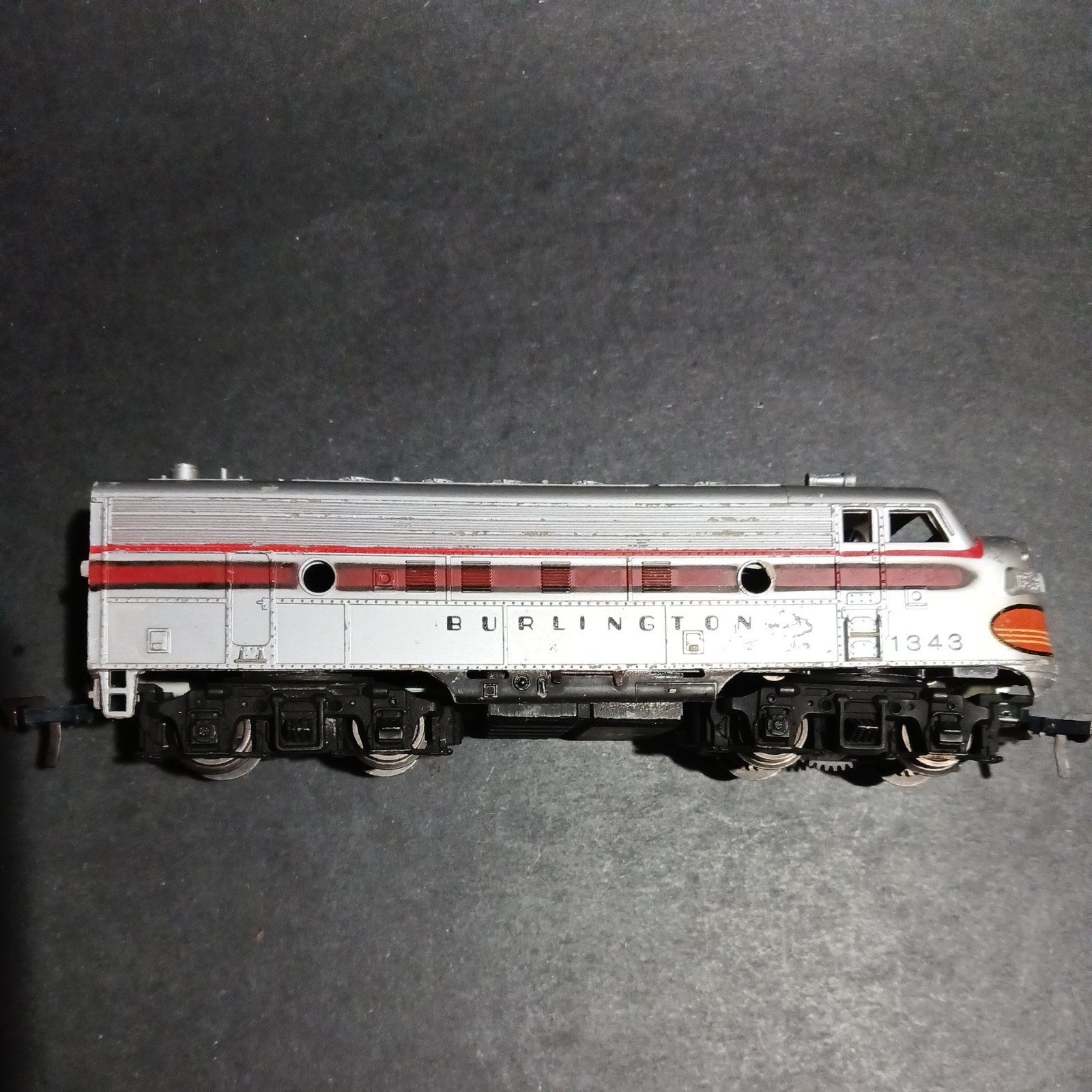 Fleischmann HO Scale Diesel Locomotive Burlington 1343 Tested Runs