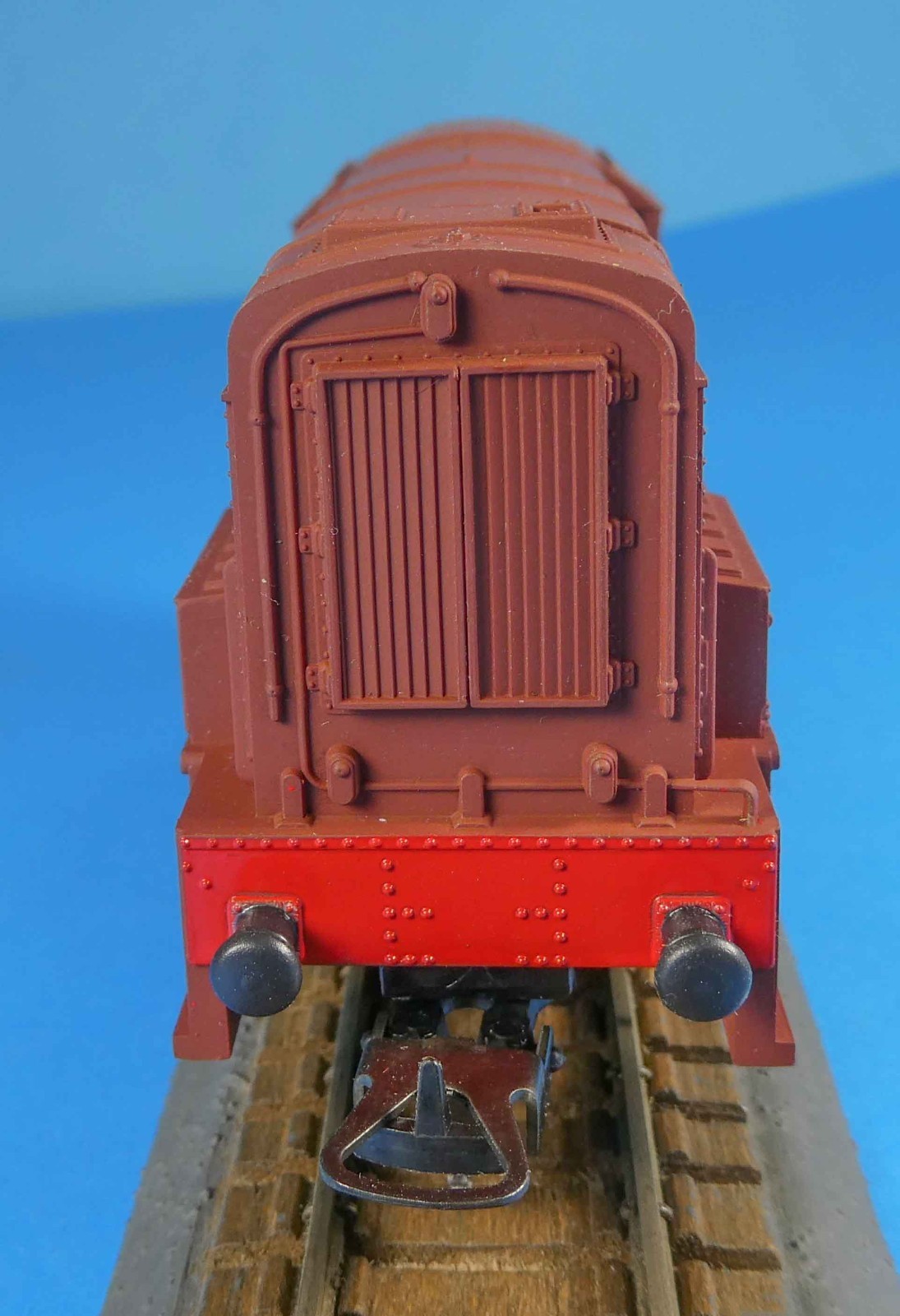 LIMA HO/OO SWEDISH BROWN DIESEL SHUNTING LOCOMOTIVE 205123MG – OB – 1983