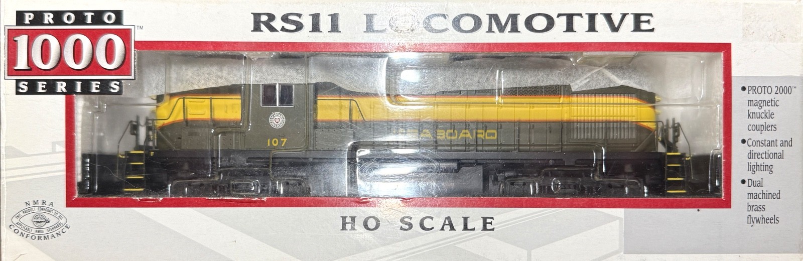 Proto 1000 Seaboard Air Line SAL ALCO RS-11 NIOB
