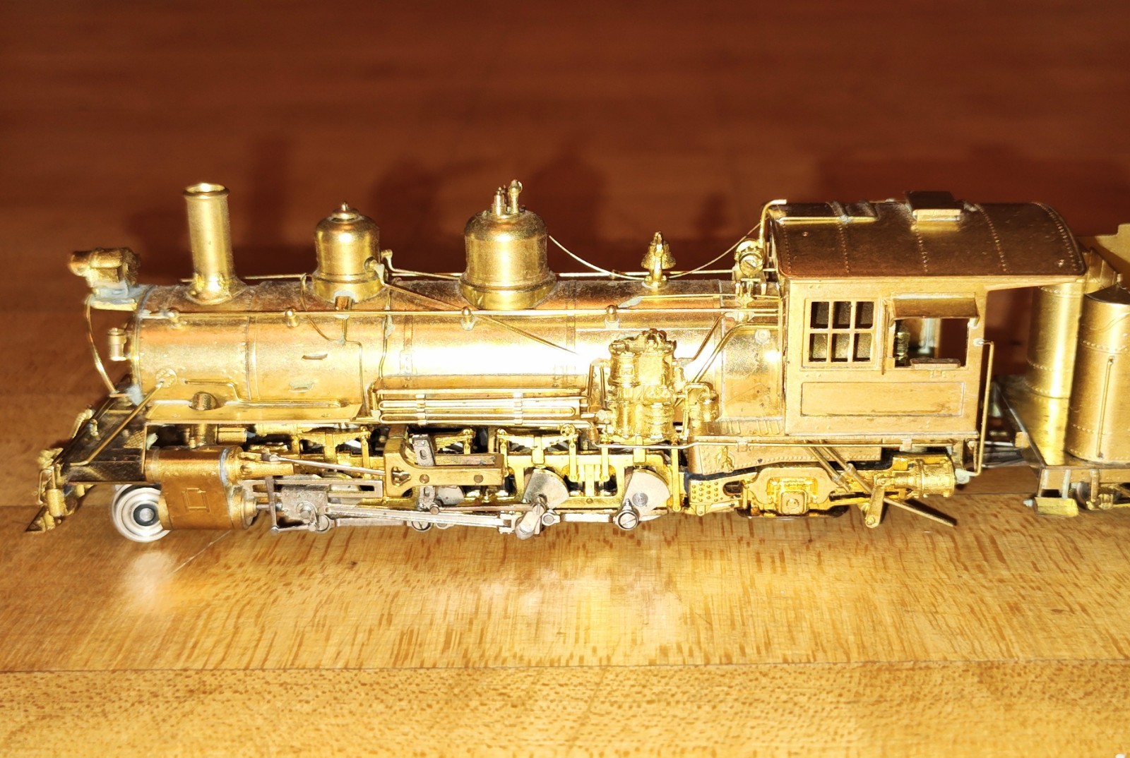 WMC Westside Model Company HOn3 Brass D&RGW Rio Grande Piston K-27 2-8-2 Nice!