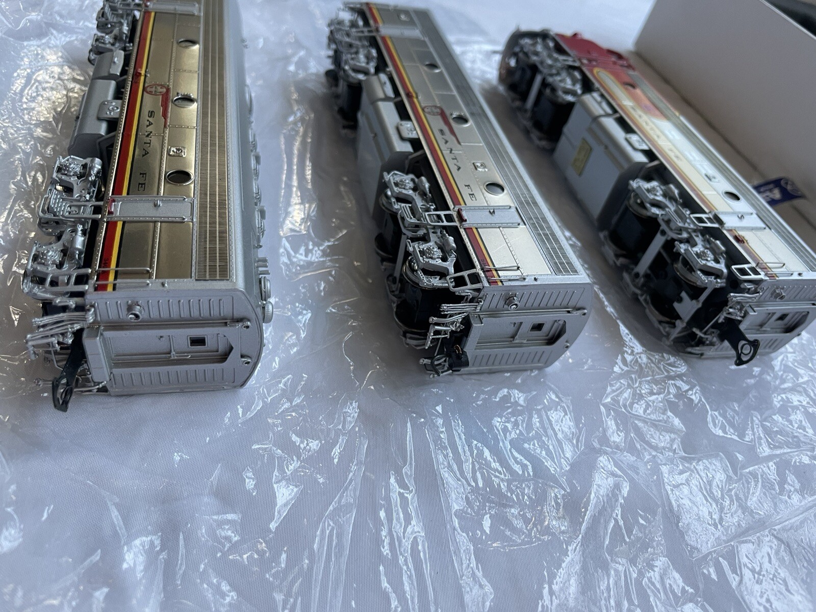 HO Brass Model-OMI 6490.1 AT&SF Santa Fe F7 A-B-B Set #3 # 340 A-B-L-F/P Mint
