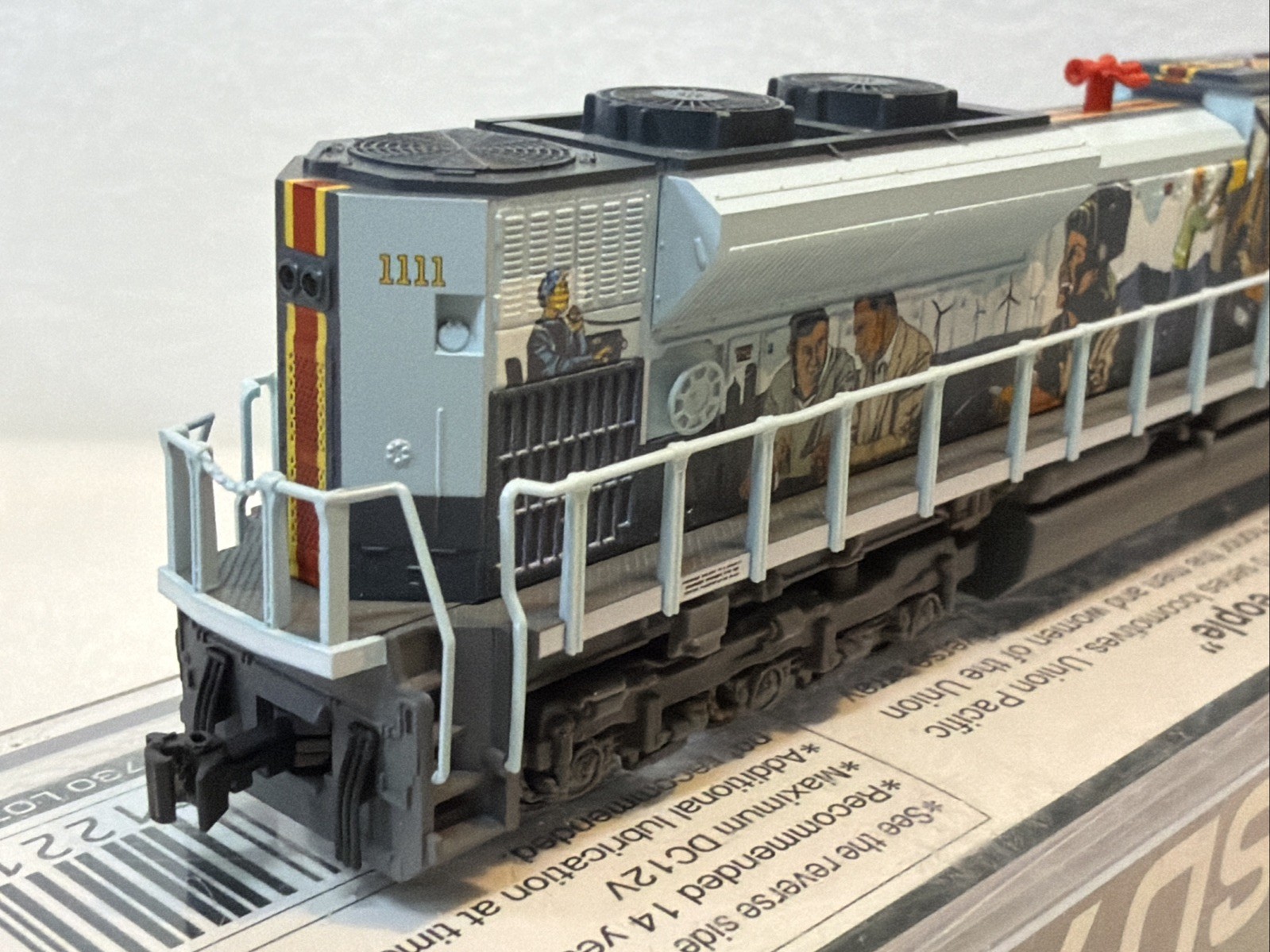 Kato N Scale EMD SD70ACe UP #1111 “Powered By Our People” Used Tested Runs