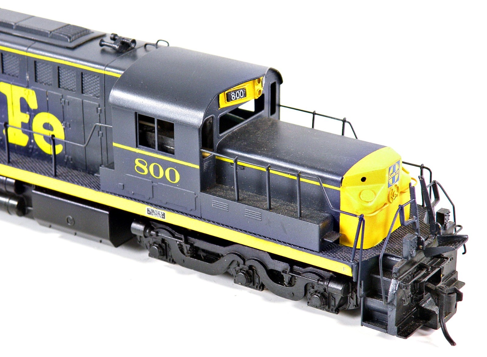 ALCO Models Brass HO Santa Fe DL-600B RSD-15 Cab #800 Diesel Painted