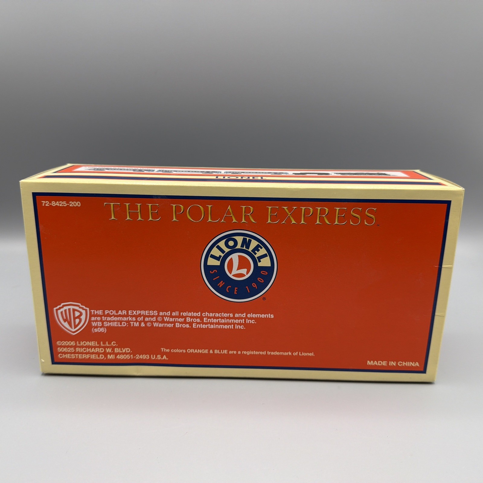 NEW! Lionel O Gauge 6-28425 Polar Express Motorized Elf Handcar NIB