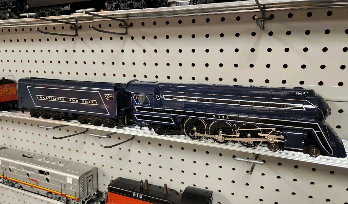 Weaver Brass Baltimore And Ohio Cincinnatian 4-6-2 Class P7d Loco & Tender RARE!
