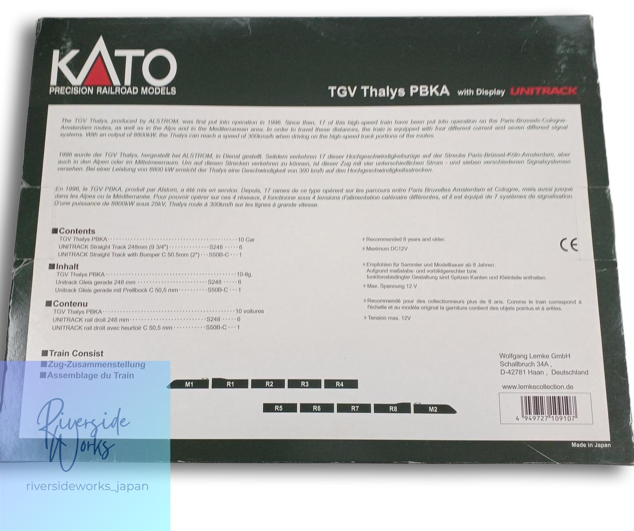 KATO N Gauge Model Train K10910 JP