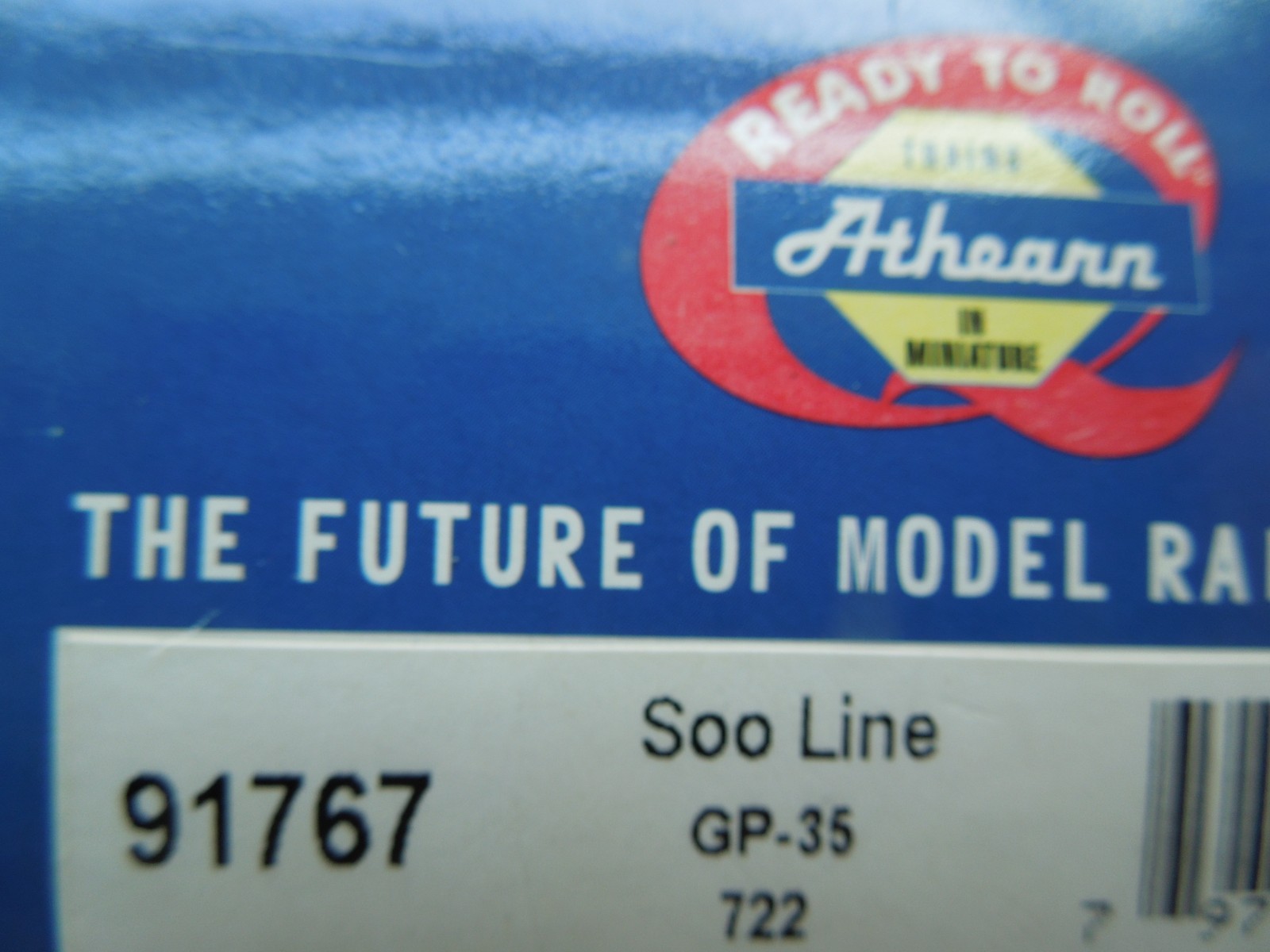 HO SCALE ATHEARN SOO LINE GP-35 LOCOMOTIVE DCC QUICK – PLUG EQUIPPED 91767