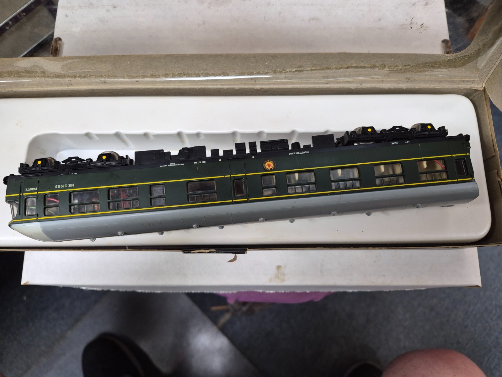 TRIXTRAINS 1178 BRITSH RAIL GREEN CLASS INTERCITY DIESEL BOXED OO SCALE 1:76