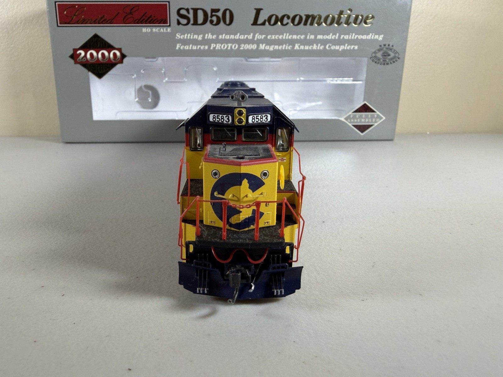 HO Proto 2000 DCC Equipped Chessie System(B&O) SD50 #8583