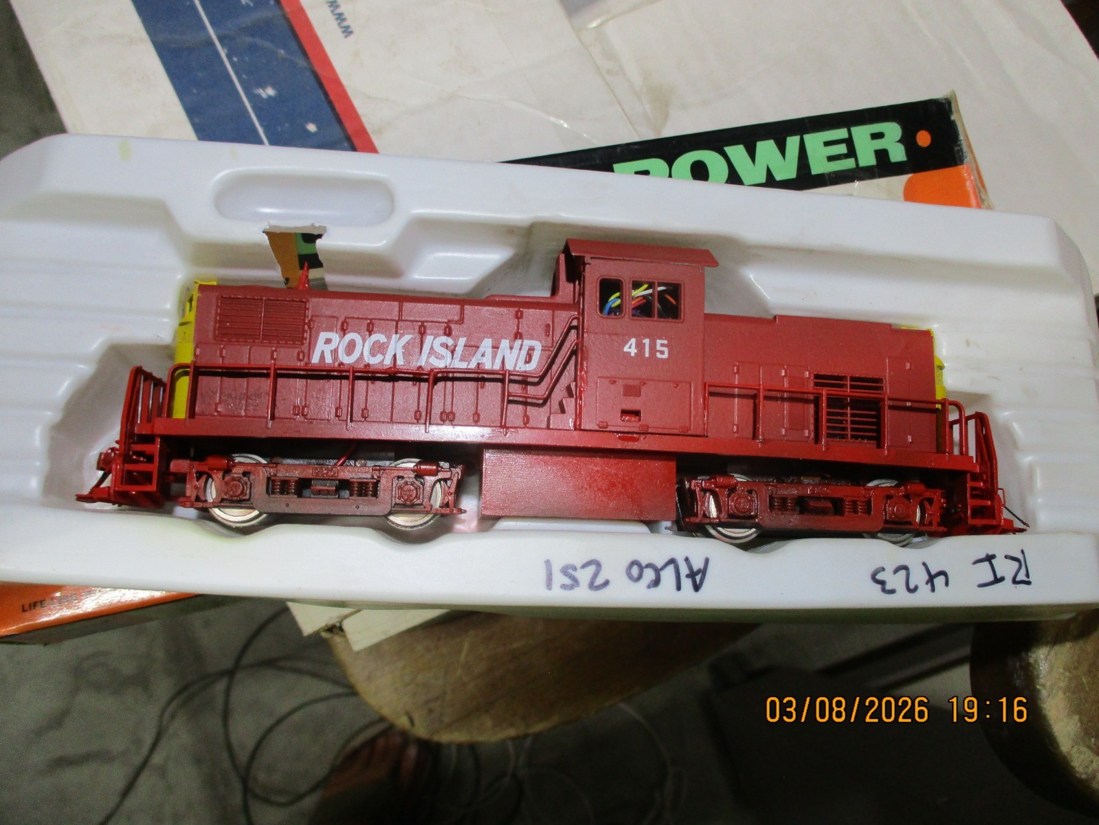 ROCK ISLAND 415 ALCO C-415 LIFE-LIKE NWSL REPOWERED TSUNAMI DCC & SOUND LED’s