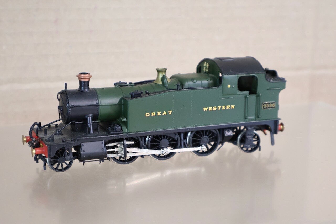 SAMHONGSA RTR 101 KIT BUILT BR 2-6-2 CLASS 45XX PRAIRIE TANK LOCOMOTIVE 4588 ol