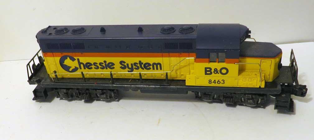 LIONEL 6-8463 LIMITED EDITION CHESSIE GP-20 DIESEL LOCO WORKS