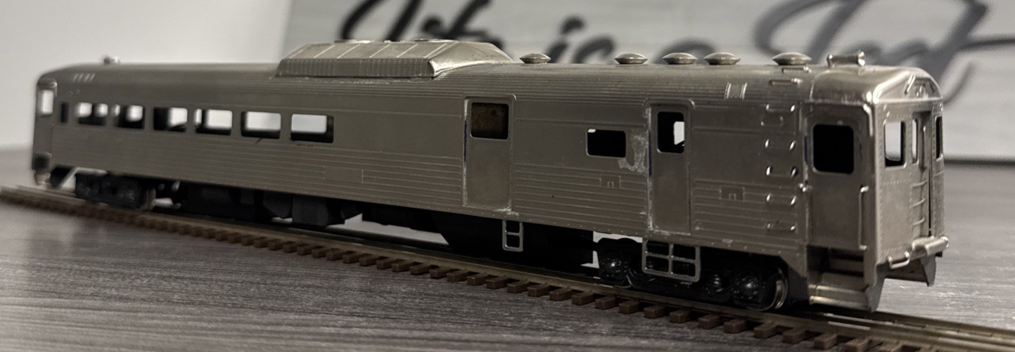 NJ Custom Brass HO Brass #DE-113 Self Propelled RDC-3 Rail Diesel Car – DNR!
