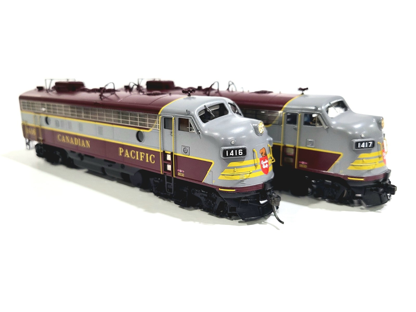 Division Point CP FP-7 A-A Set Canadian Pacific HO Brass Model #DP-2091 DCC
