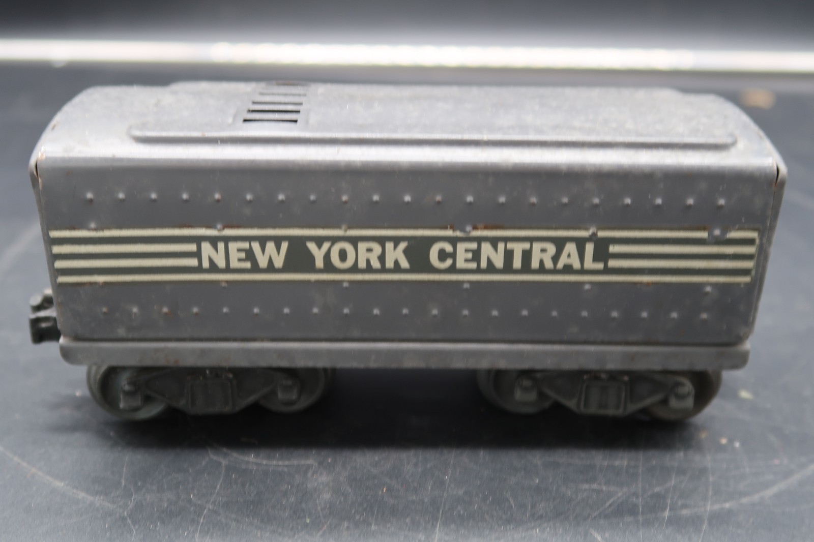 Vtg Lionel Steam Locomotive Engine Torpedo Gray 221 & 221T Orig Box Needs Repair