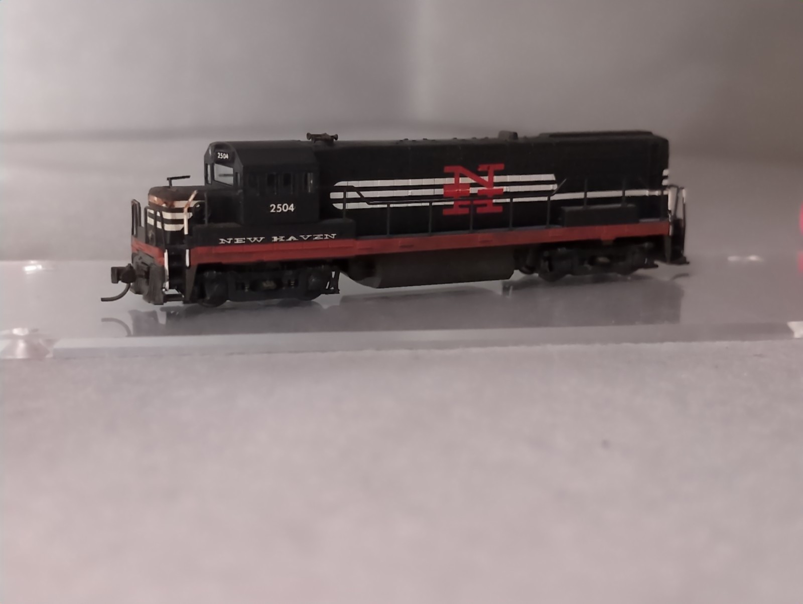N Atlas New Haven U25B #2504 Tested W/9V No Box