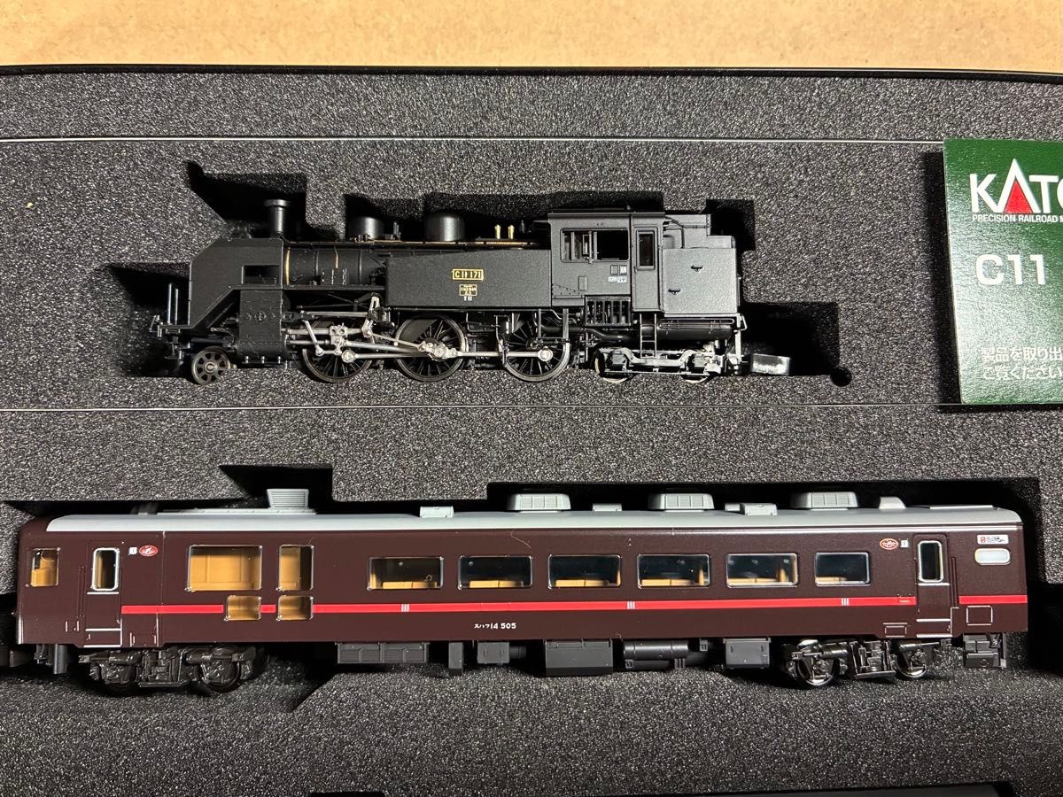 KATO 10-1958 C11 171 14 Series SL Fuyu-no-Shitsugen Train 6 Car Set N Scale