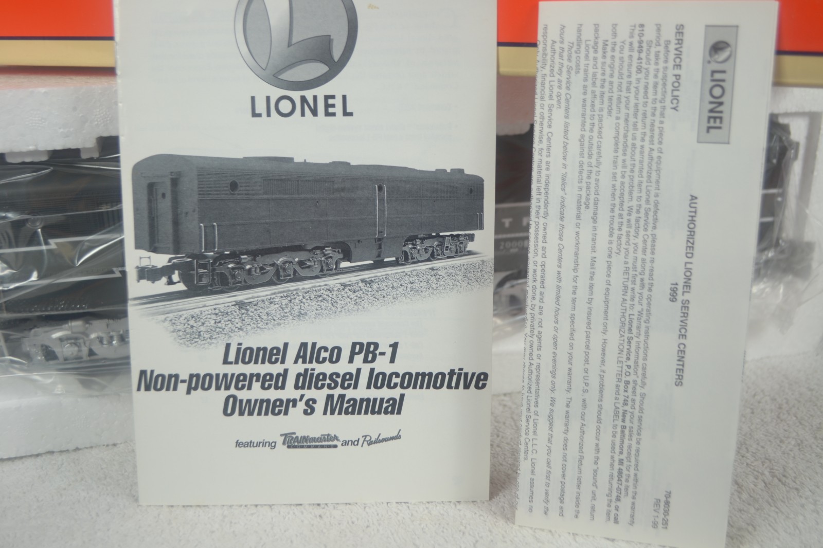 LIONEL 6-18966, NEW YORK CENTRAL ALCO, B UNIT, SOUNDS, HORN, TMCC, MINT-BOXED